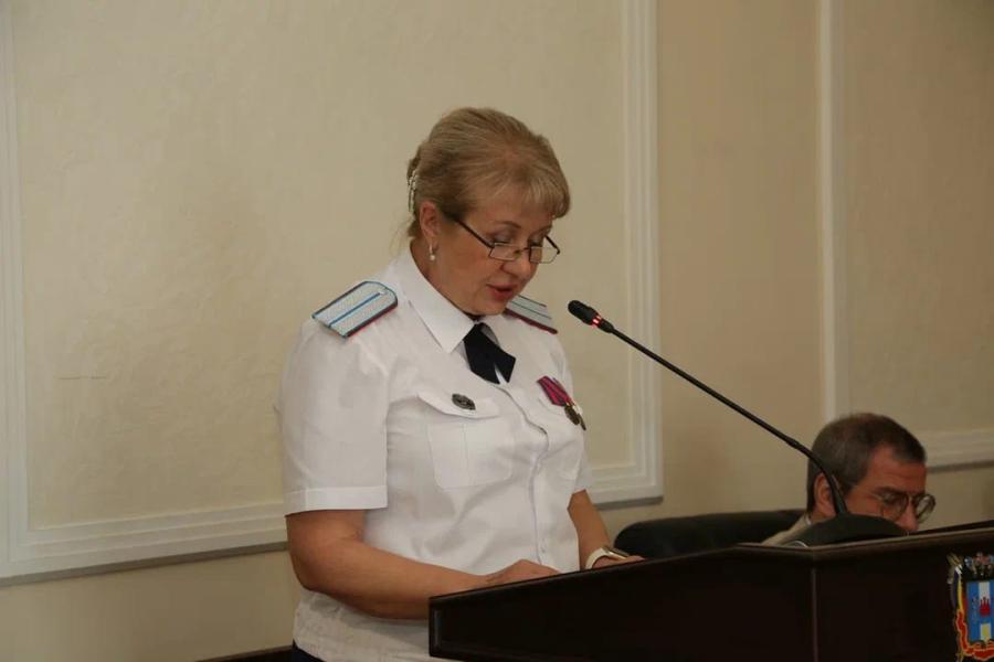 Ольга Мельникова выступила с докладом на заседании Совета по делам казачества при Правительстве Ростовской области