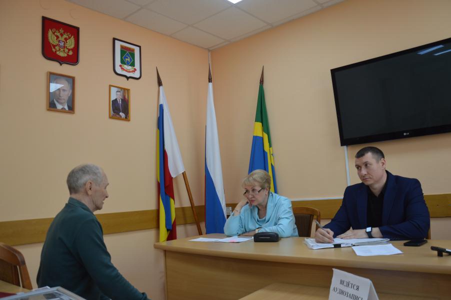 В Администрации района состоялся прием граждан по личным вопросам