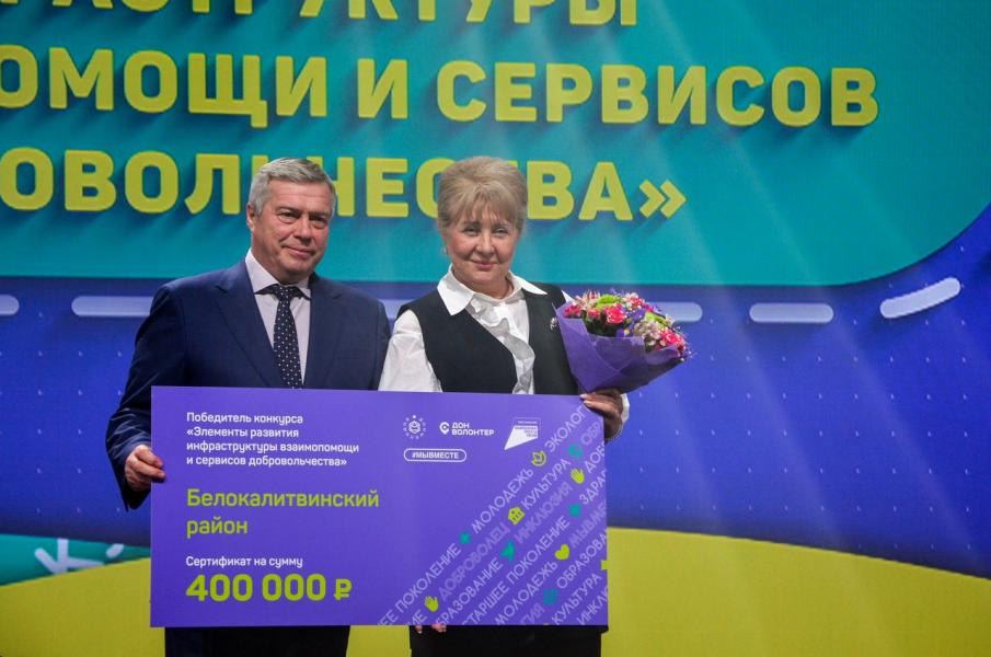 Белокалитвинский волонтерский центр в числе победителей